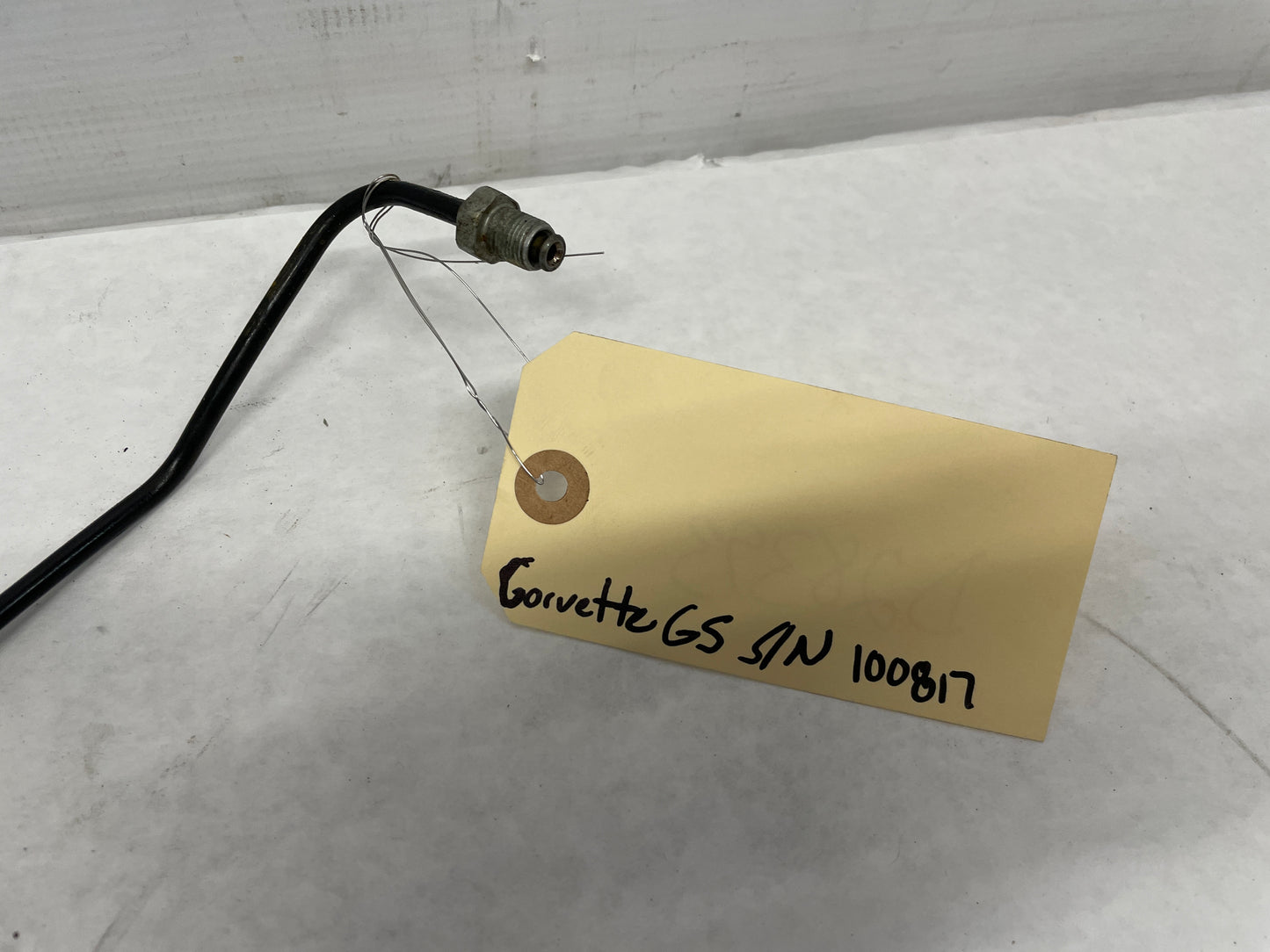 2011 Chevy C6 Corvette Grand Sport RH Passenger Front Brake Line House Tube OEM