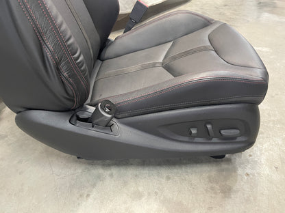 2014 Chevy SS Sedan Seats Fronts and Rears Black Leather Alcantara Suede OEM - Day's Parts Yard