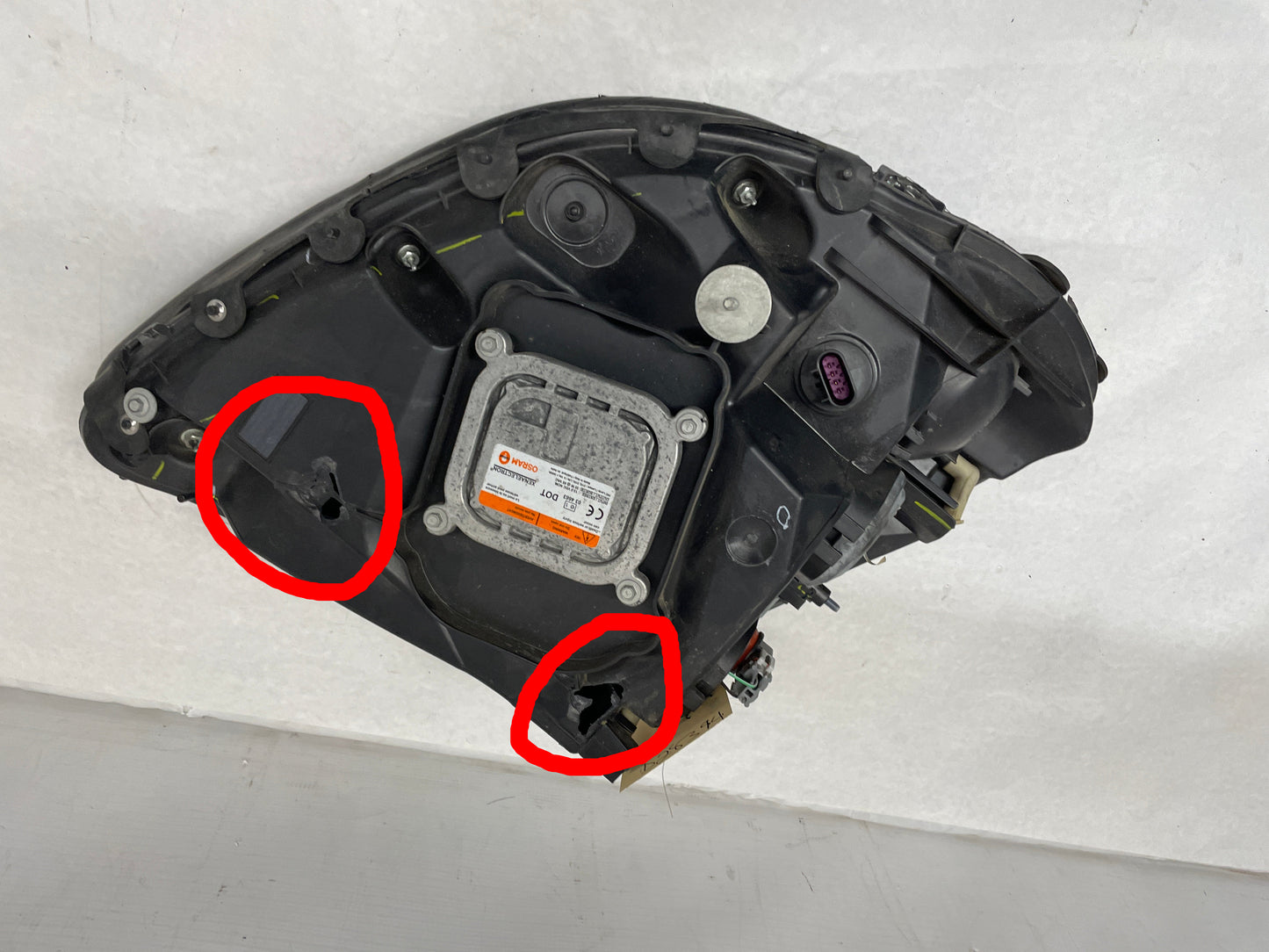 2011 Chevy C6 Corvette Grand Sport LH Driver HID Headlight Head Light Lamp OEM