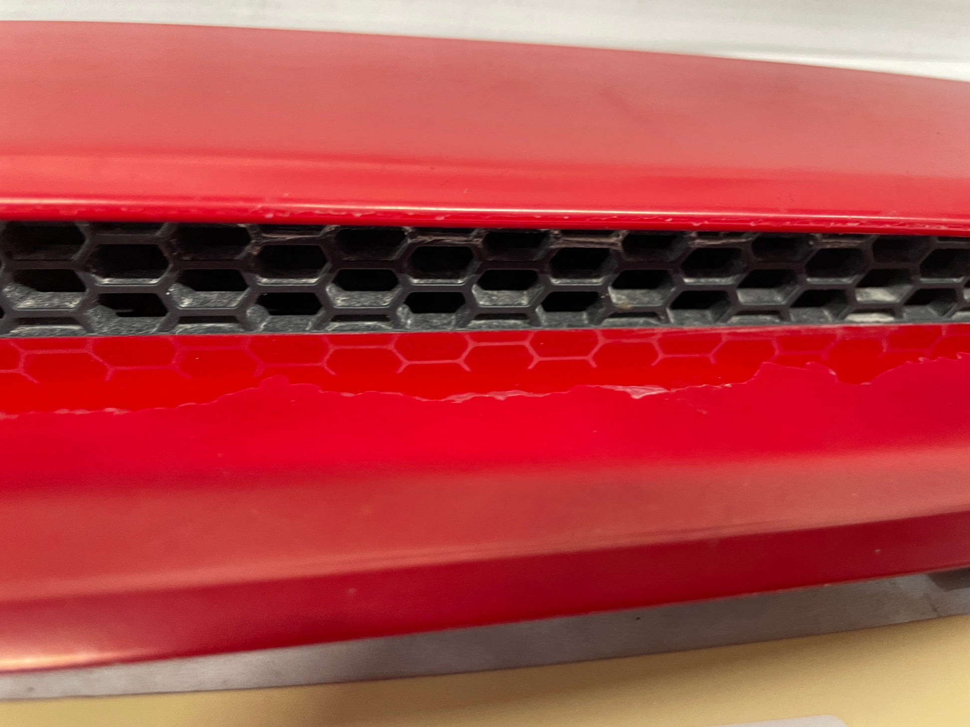 2009 Pontiac G8 GT RH Passenger Hood Vent Scoop Red OEM - Day's Parts Yard