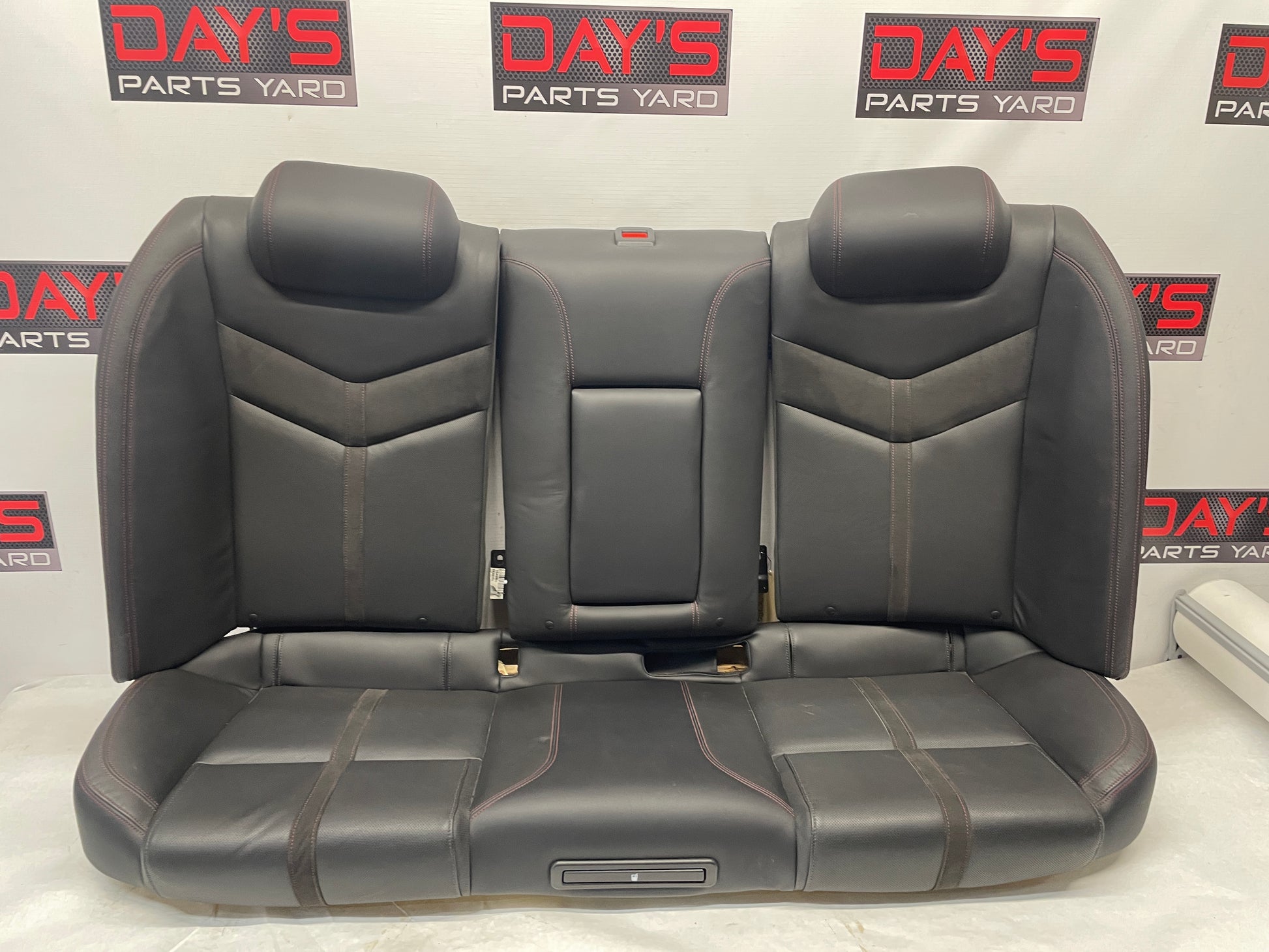 2014 Chevy SS Sedan Seats Fronts and Rears Black Leather Alcantara Suede OEM - Day's Parts Yard