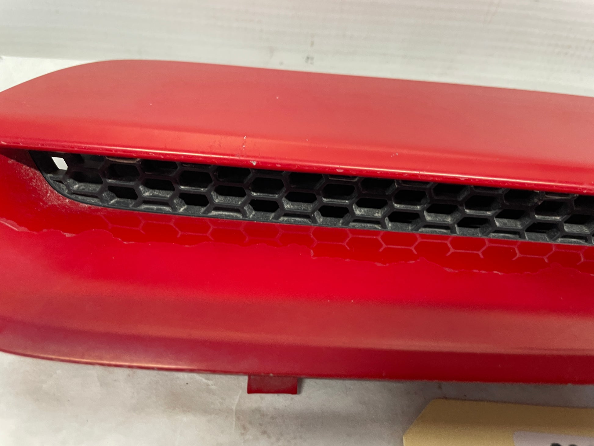 2009 Pontiac G8 GT RH Passenger Hood Vent Scoop Red OEM - Day's Parts Yard