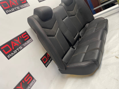 2014 Chevy SS Sedan Seats Fronts and Rears Black Leather Alcantara Suede OEM - Day's Parts Yard