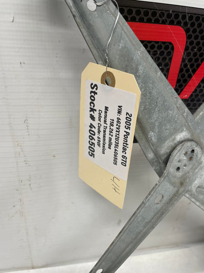 2005 Pontiac GTO LH Driver Front Window Regulator Motor OEM - Day's Parts Yard