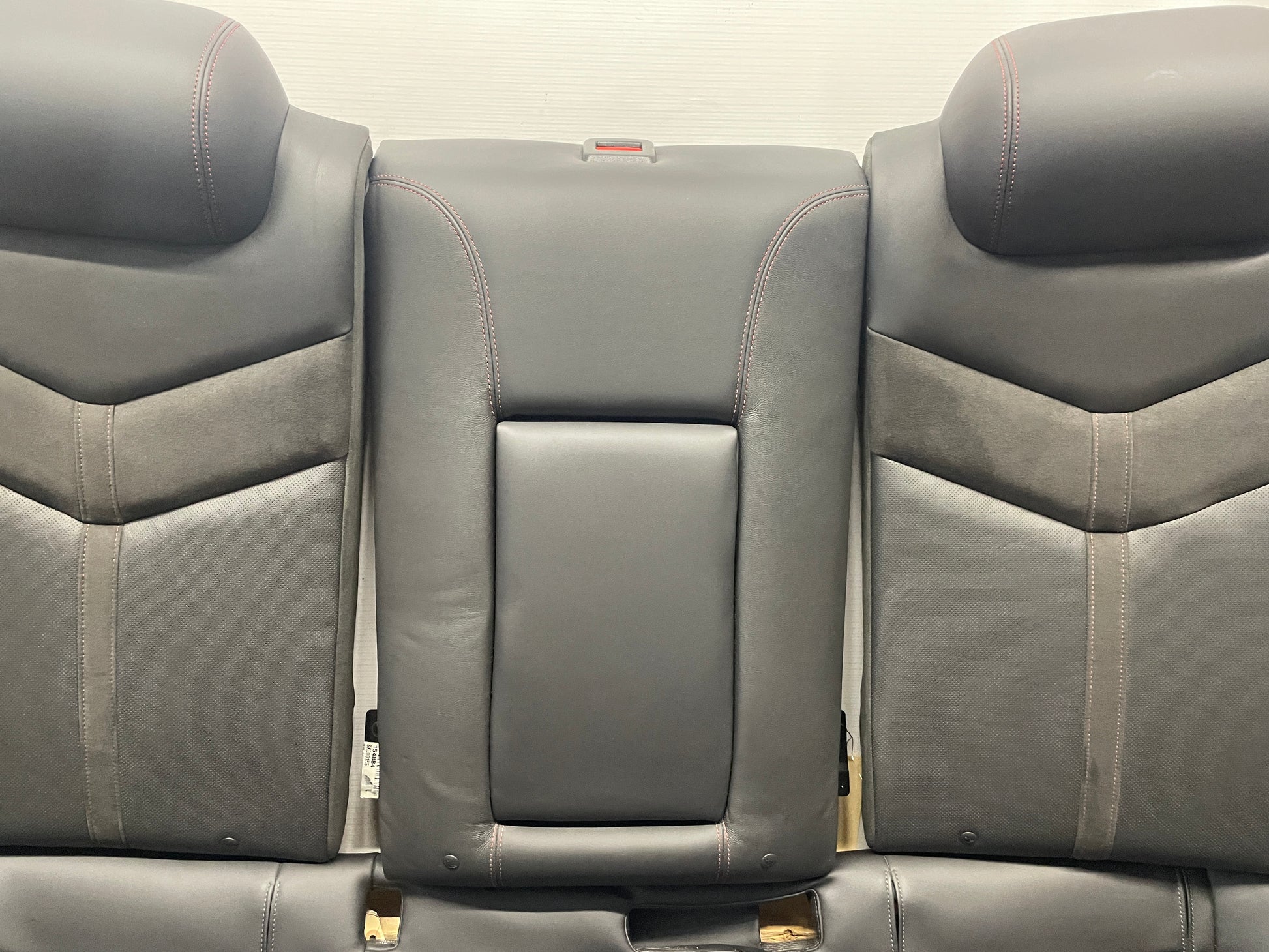2014 Chevy SS Sedan Seats Fronts and Rears Black Leather Alcantara Suede OEM - Day's Parts Yard