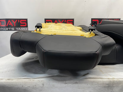 2014 Chevy SS Sedan Seats Fronts and Rears Black Leather Alcantara Suede OEM - Day's Parts Yard