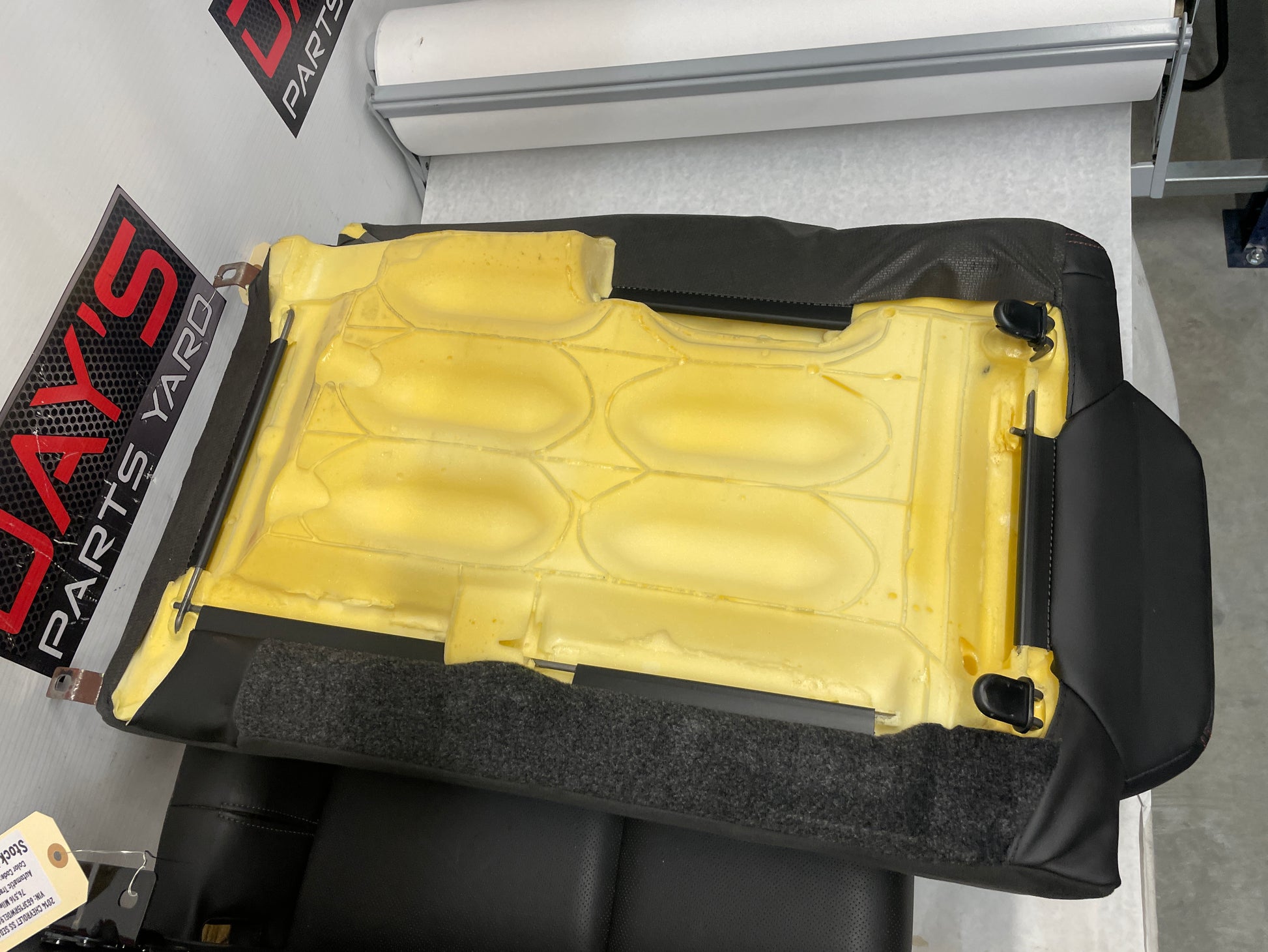 2014 Chevy SS Sedan Seats Fronts and Rears Black Leather Alcantara Suede OEM - Day's Parts Yard