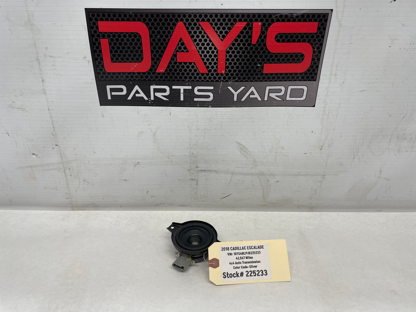 2018 Cadillac Escalade Bose Center Dash Speaker OEM