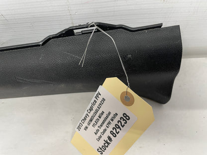 2013 Chevy Caprice PPV LH Driver Front Sill Carpet Retainer Kick Panel Scuff Plate Trim OEM - Day's Parts Yard
