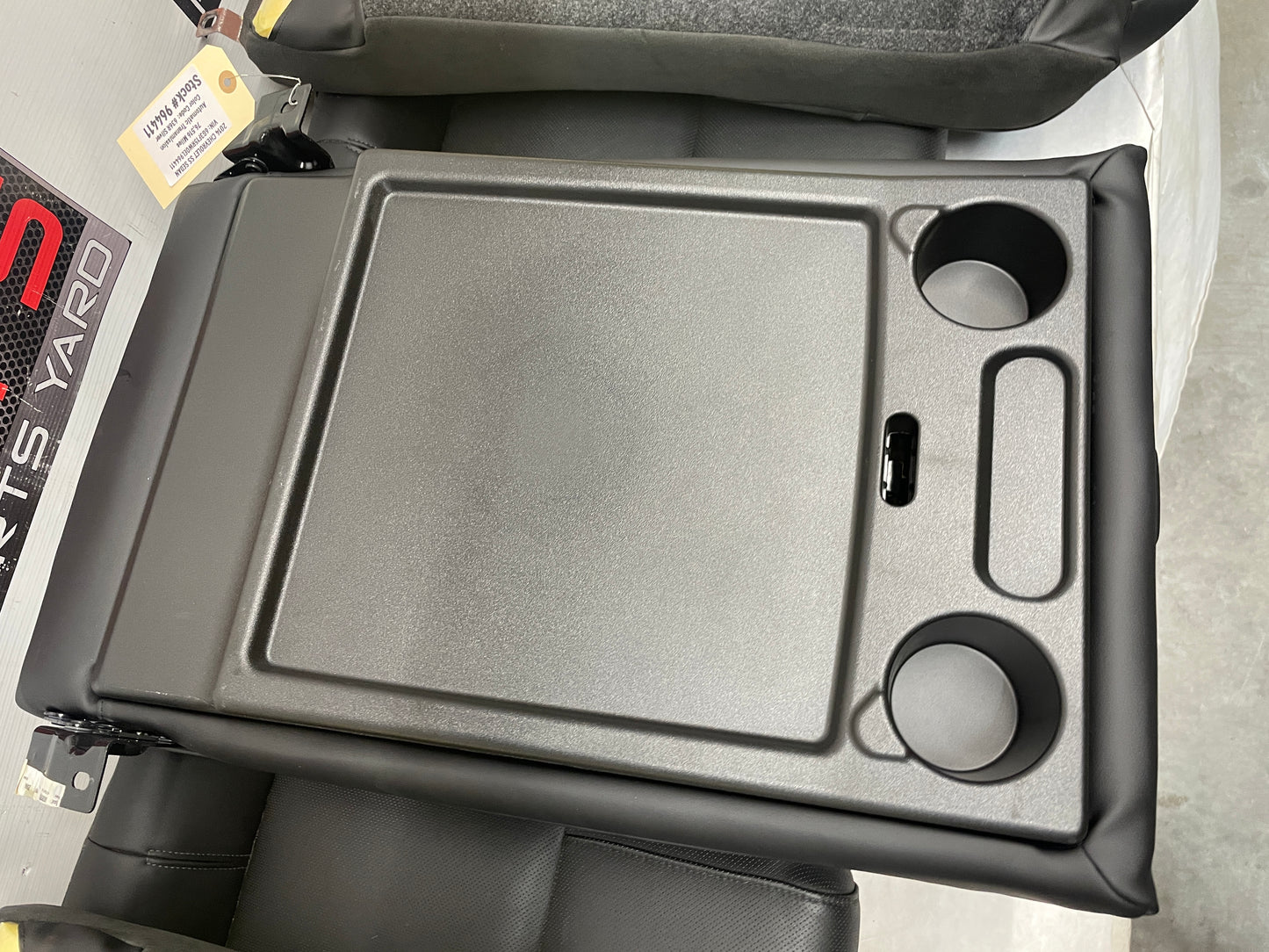 2014 Chevy SS Sedan Seats Fronts and Rears Black Leather Alcantara Suede OEM - Day's Parts Yard