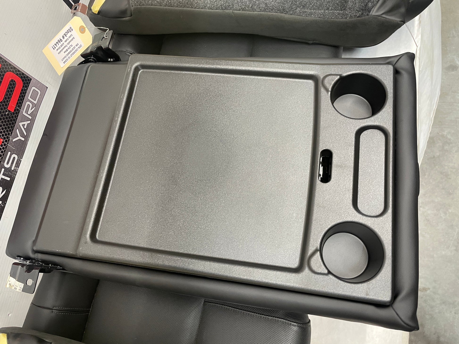 2014 Chevy SS Sedan Seats Fronts and Rears Black Leather Alcantara Suede OEM - Day's Parts Yard