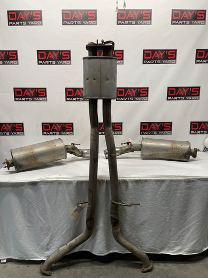 2005 Pontiac GTO Factory OEM RH & LH Axle Back Exhaust Mufflers w/ Pipe - Day's Parts Yard