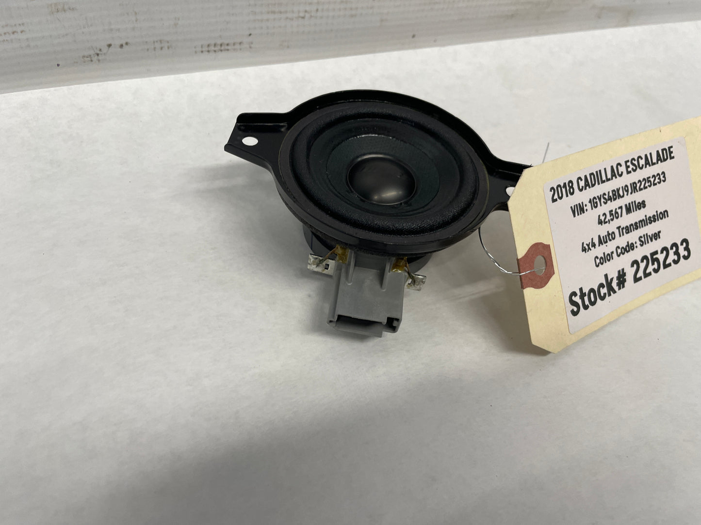 2018 Cadillac Escalade Bose Center Dash Speaker OEM
