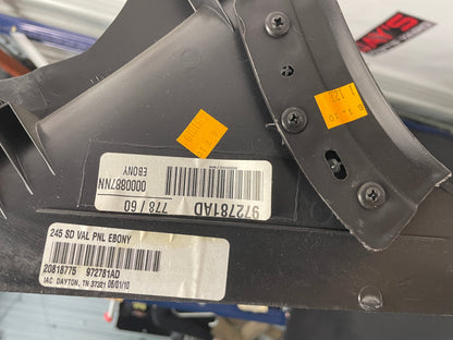 2011 Chevy C6 Corvette Grand Sport Upper Lower Center Console Armrest Lid Door OEM