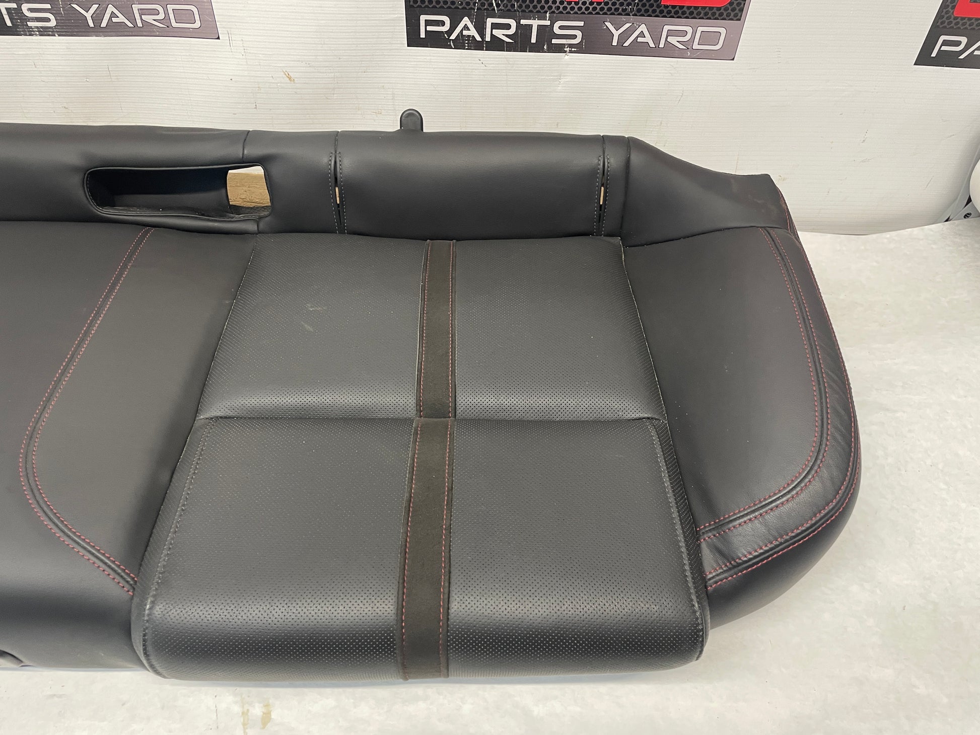 2014 Chevy SS Sedan Seats Fronts and Rears Black Leather Alcantara Suede OEM - Day's Parts Yard