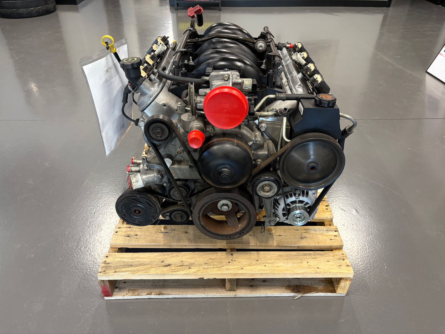 5.7 LS1 Engine 4L60 Auto Trans Drivetrain Pullout STAND ALONE PACKAGE 115,362k