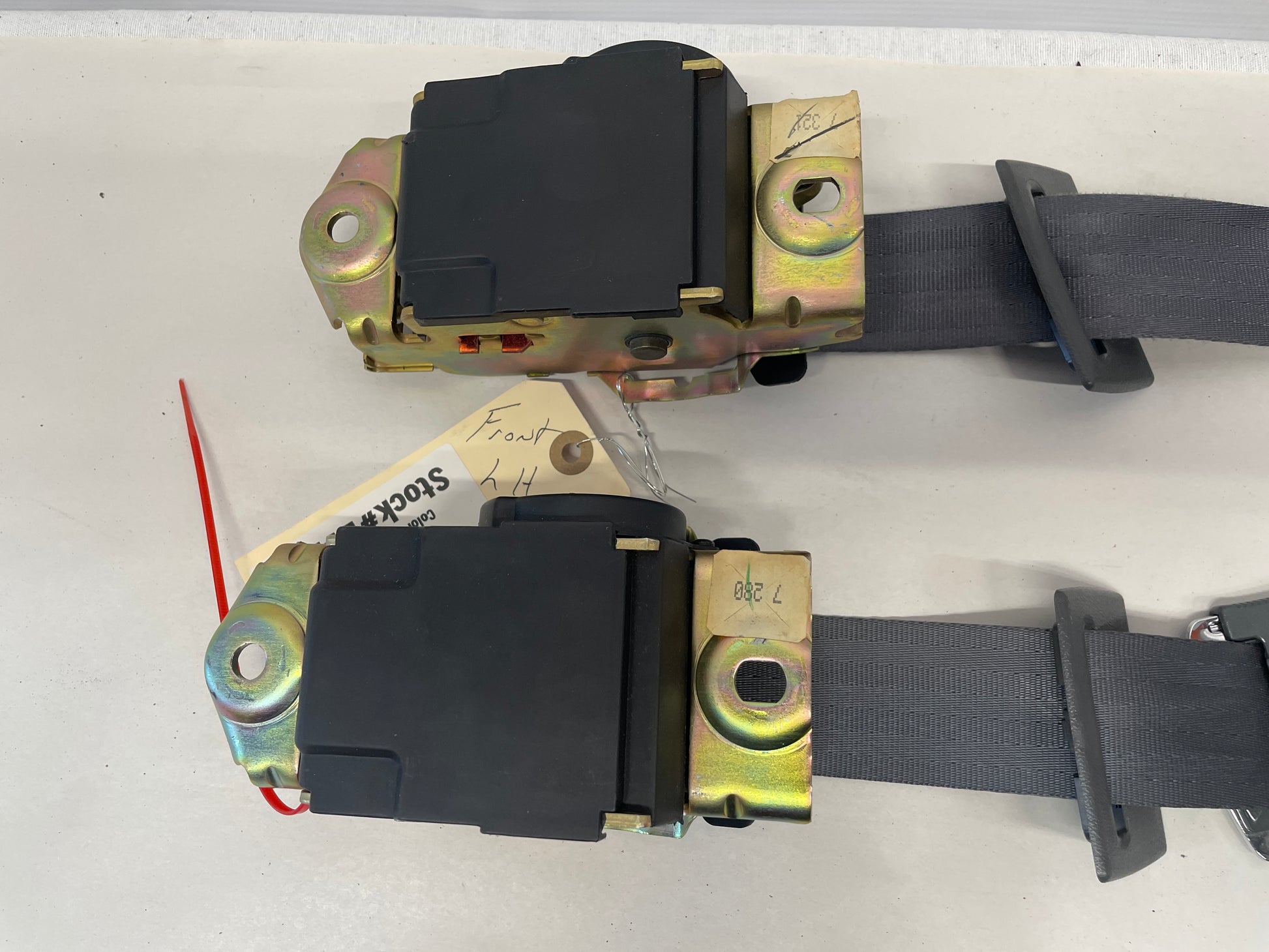 1998 Pontiac Firebird Formula Trans Am Complete Seatbelts Retractors OEM - Day's Parts Yard