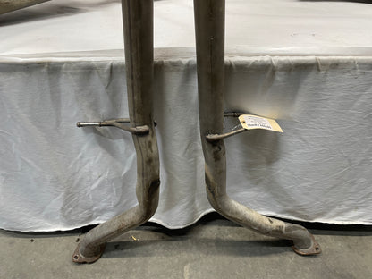 2005 Pontiac GTO Factory OEM RH & LH Axle Back Exhaust Mufflers w/ Pipe - Day's Parts Yard