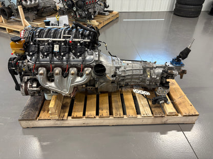 6.0L LS2 Engine T56 Manual Transmission Drivetrain Pullout 82k