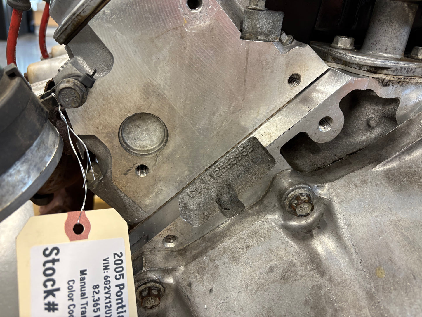 6.0L LS2 Engine T56 Manual Transmission Drivetrain Pullout 82k