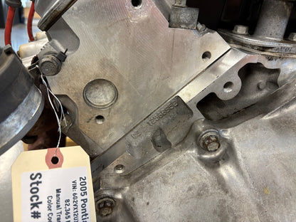 6.0L LS2 Engine T56 Manual Transmission Drivetrain Pullout 82k