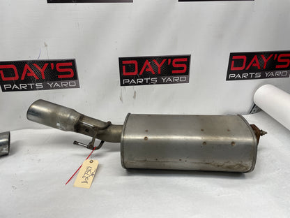 2005 Pontiac GTO Factory OEM RH & LH Axle Back Exhaust Mufflers w/ Pipe - Day's Parts Yard