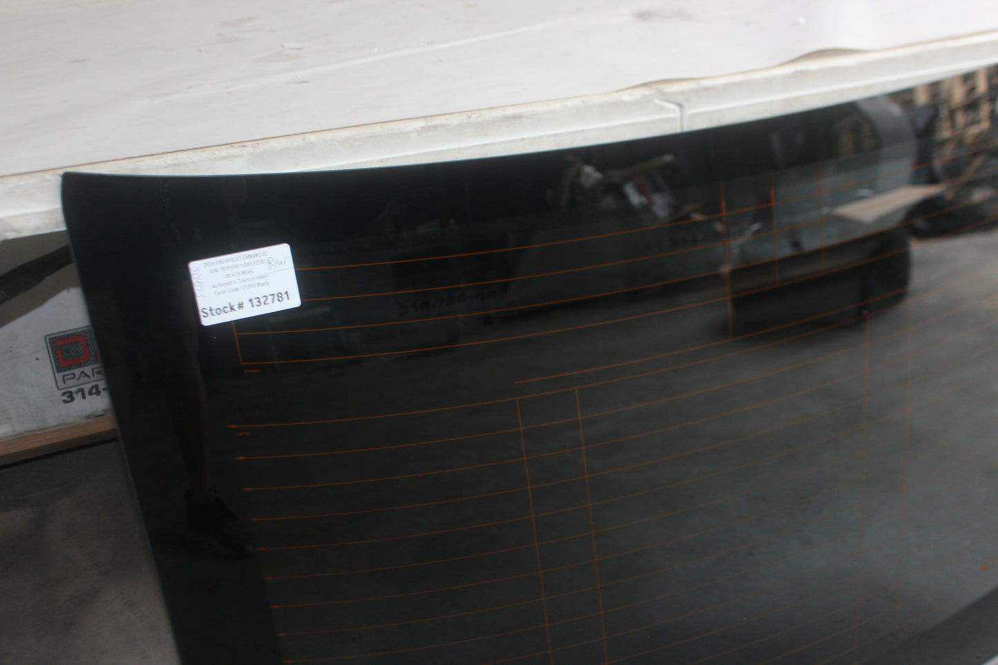 2016 Chevy Camaro SS Rear View Glass Window OEM LOCAL PICK UP ONLY - Day's Parts Yard