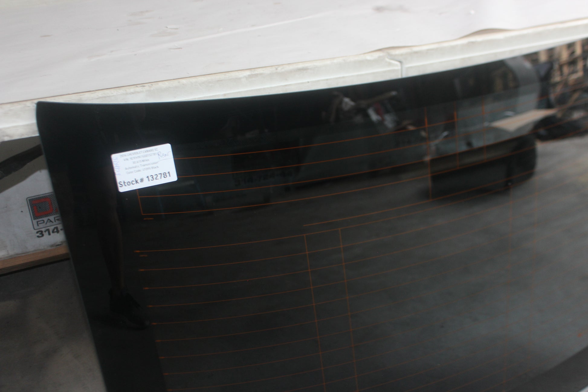 2016 Chevy Camaro SS Rear View Glass Window OEM LOCAL PICK UP ONLY - Day's Parts Yard