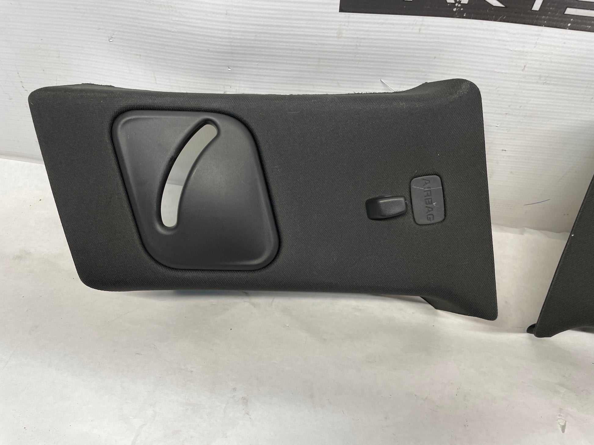 2016 Cadillac ATS-V Coupe RH & LH Interior B Pillar Upper Trim Panel Black OEM - Day's Parts Yard