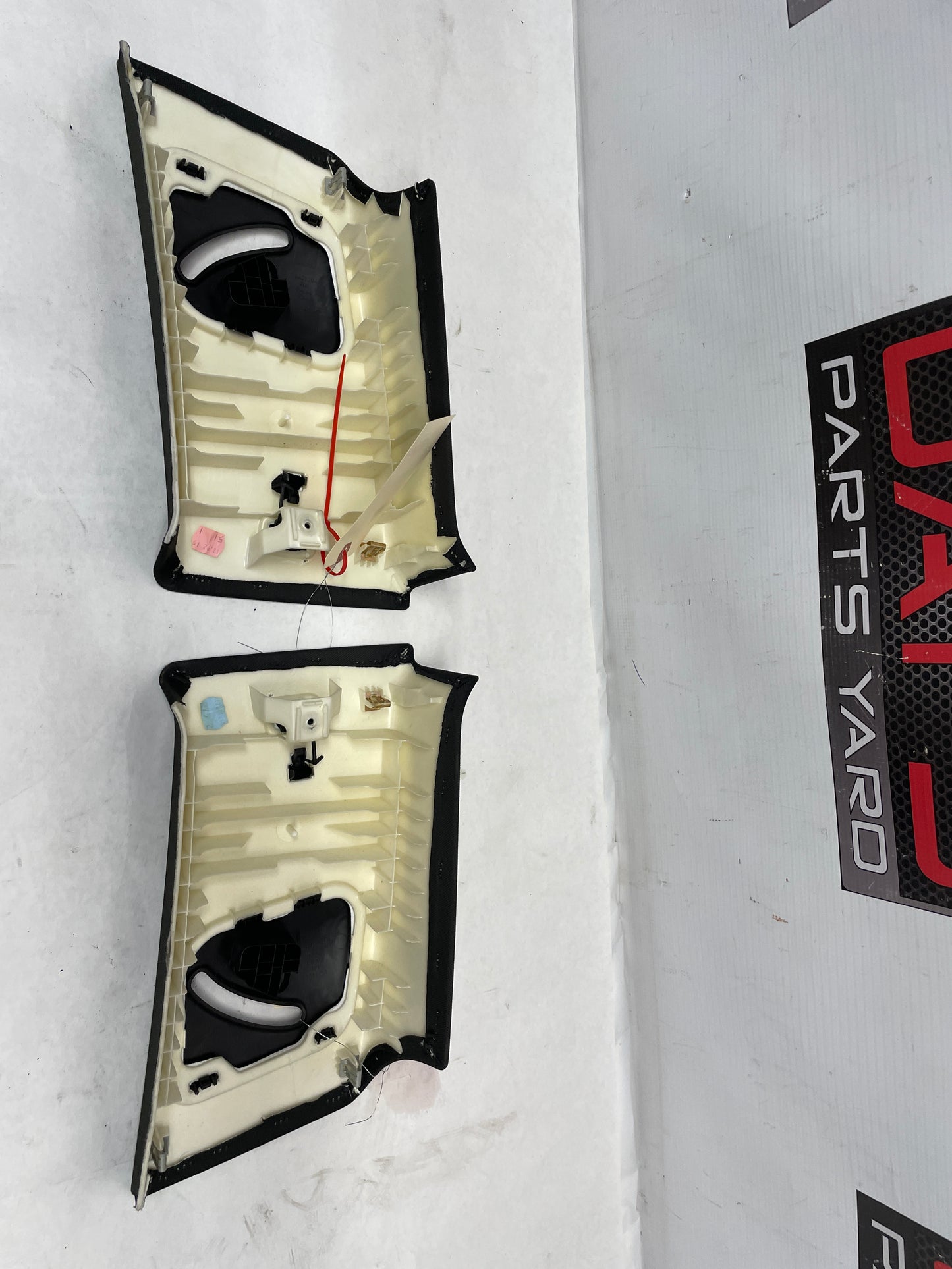 2016 Cadillac ATS-V Coupe RH & LH Interior B Pillar Upper Trim Panel Black OEM - Day's Parts Yard