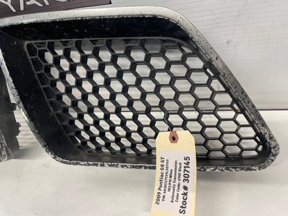 2009 Pontiac G8 GT RH & LH Front Bumper Kidney Upper Grille Inserts OEM