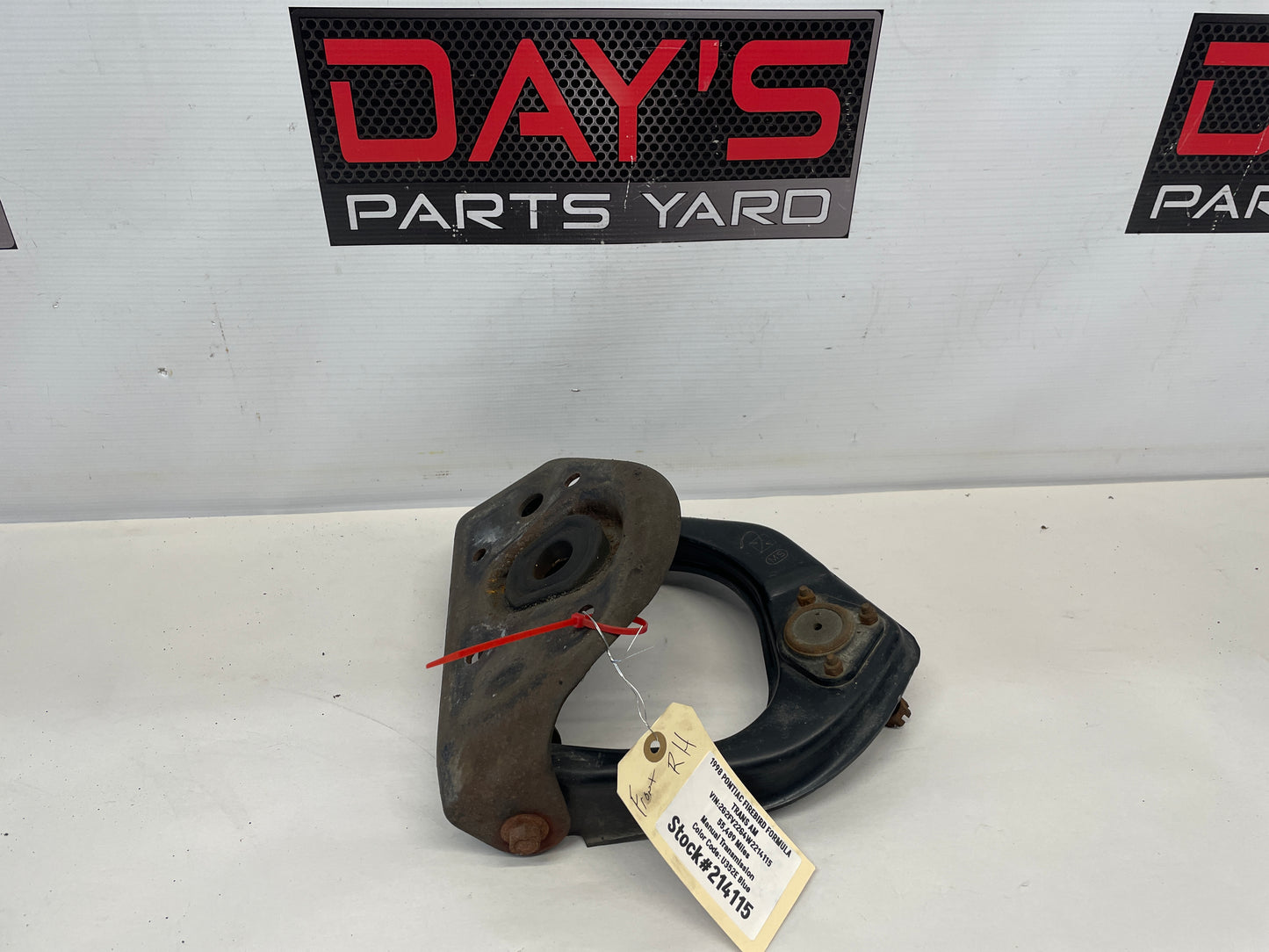 1998 Pontiac Firebird Formula Trans Am Front Upper RH Passenger Control Arm OEM