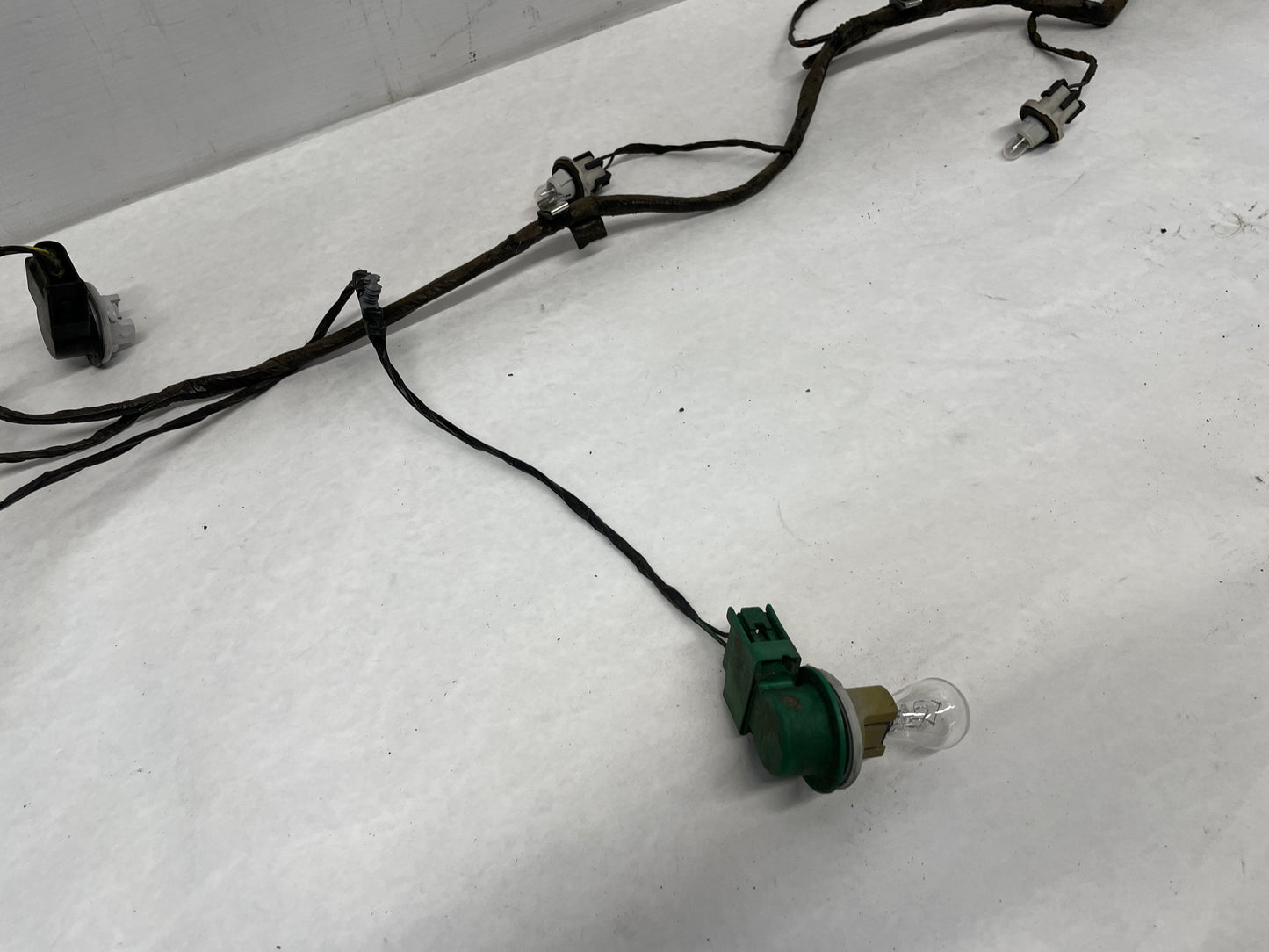 2011 Chevy C6 Corvette Grand Sport Rear Bumper Body Tail Light Wiring Wire Harness OEM