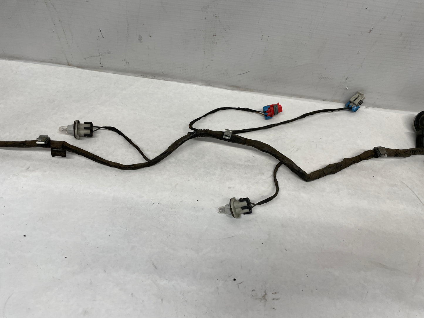 2011 Chevy C6 Corvette Grand Sport Rear Bumper Body Tail Light Wiring Wire Harness OEM