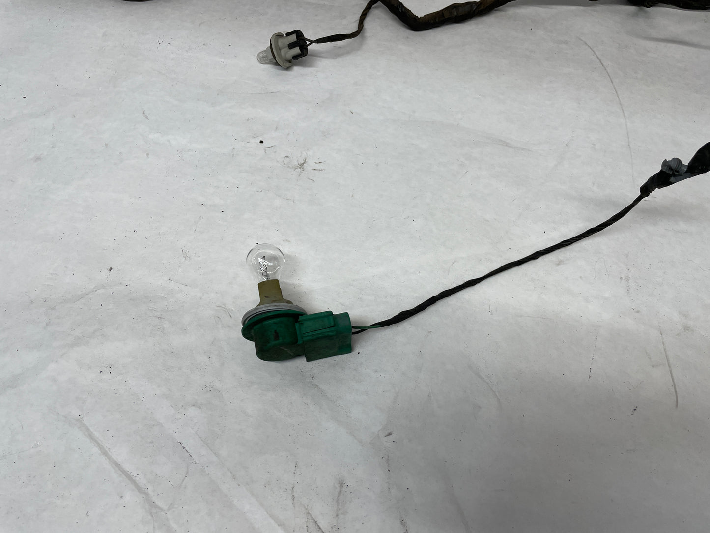 2011 Chevy C6 Corvette Grand Sport Rear Bumper Body Tail Light Wiring Wire Harness OEM