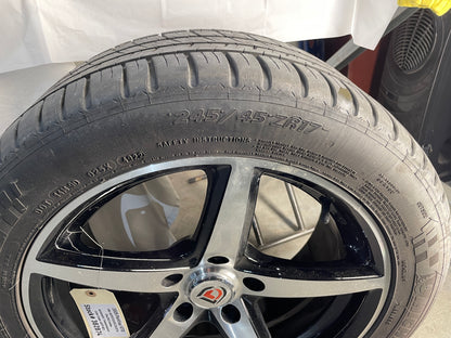 2005 Pontiac GTO Aftermarket Wheel w/ Micheiln Pilot Sport Tires 17X7.5  245/45ZR17 - Day's Parts Yard