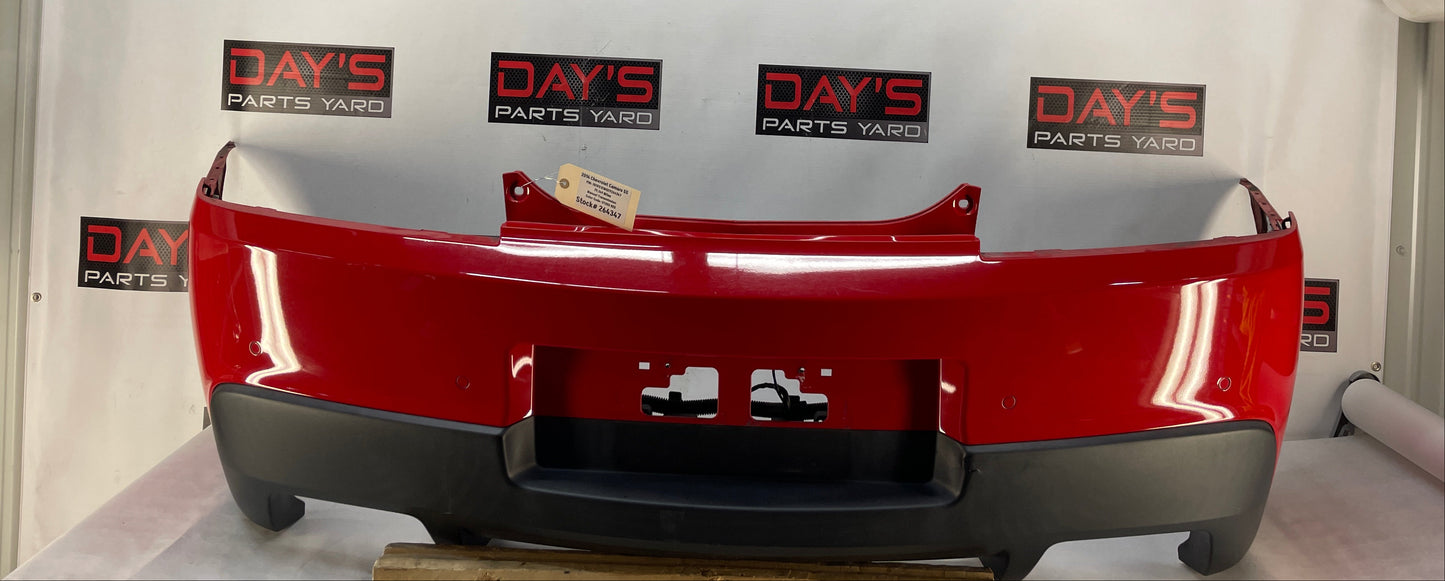 2014 Chevy Camaro SS Complete Rear Bumper Red OEM - Day's Parts Yard