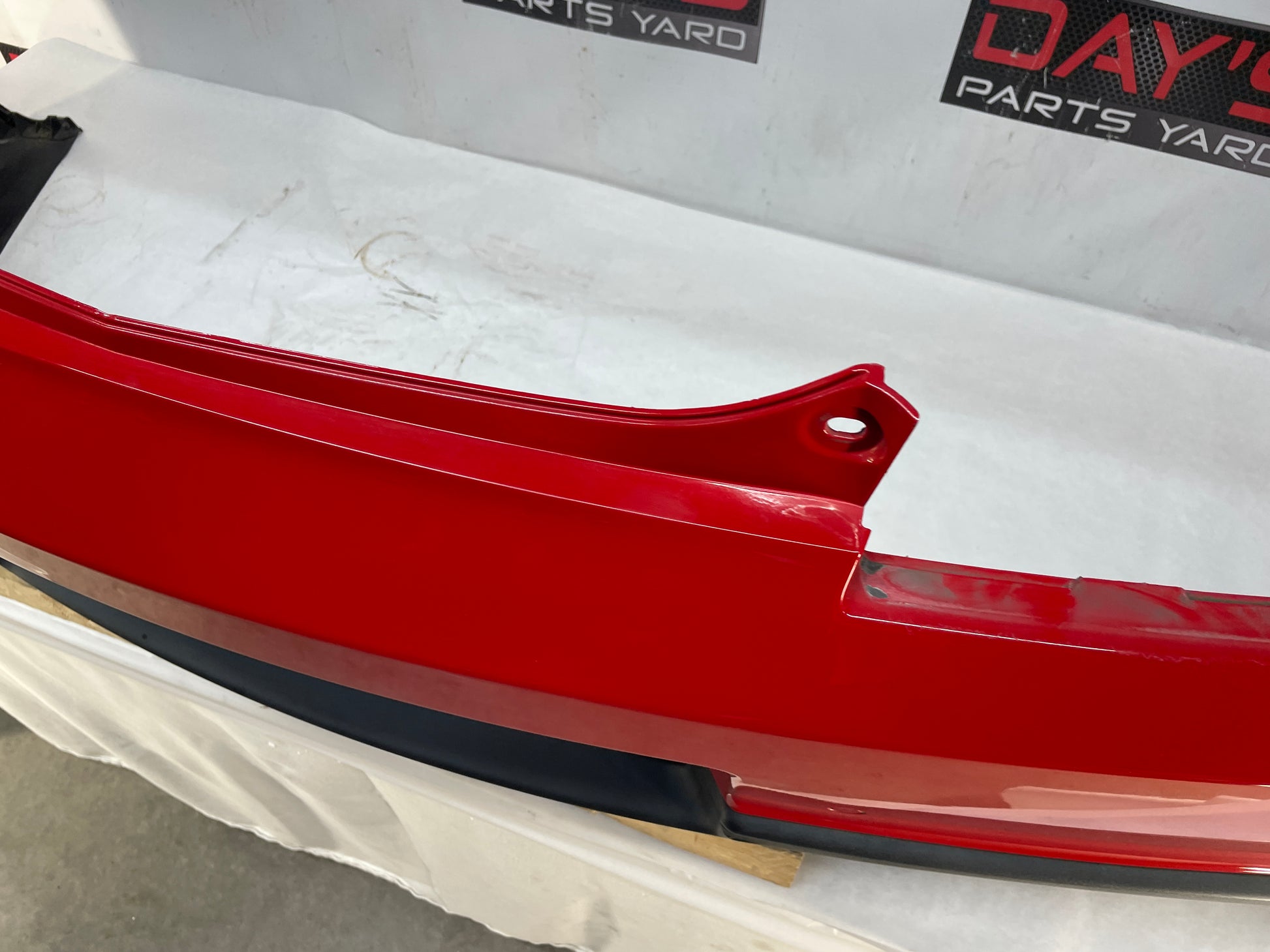 2014 Chevy Camaro SS Complete Rear Bumper Red OEM - Day's Parts Yard