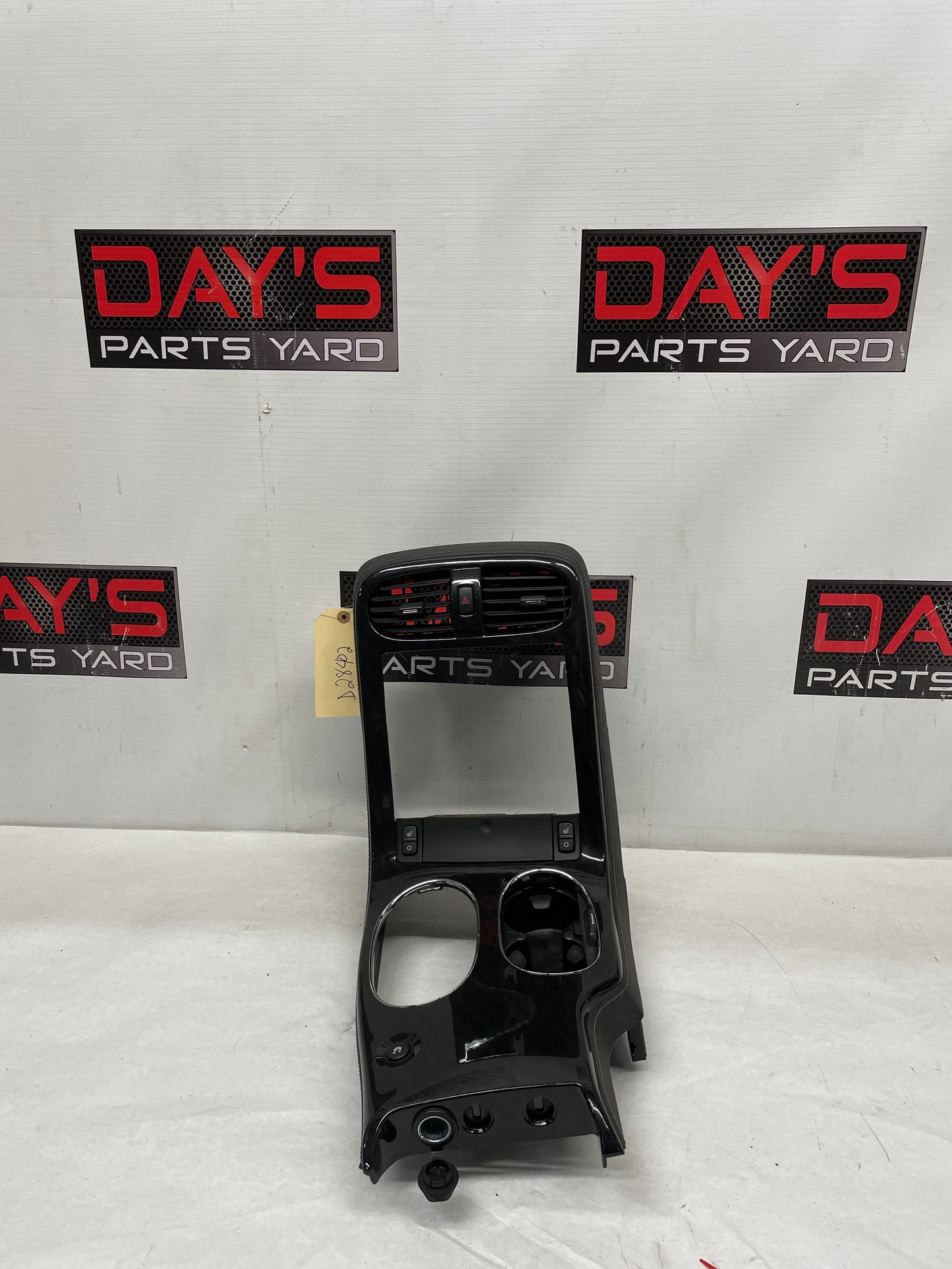 2011 Chevy C6 Corvette Carbon Radio Surround Bezel Center Dash Trim Panel OEM