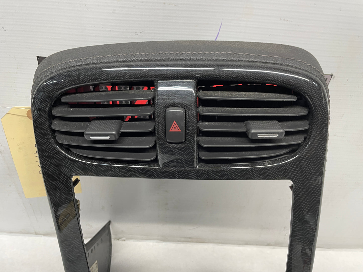 2011 Chevy C6 Corvette Carbon Radio Surround Bezel Center Dash Trim Panel OEM