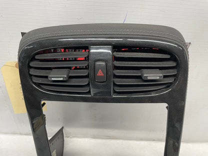 2011 Chevy C6 Corvette Carbon Radio Surround Bezel Center Dash Trim Panel OEM