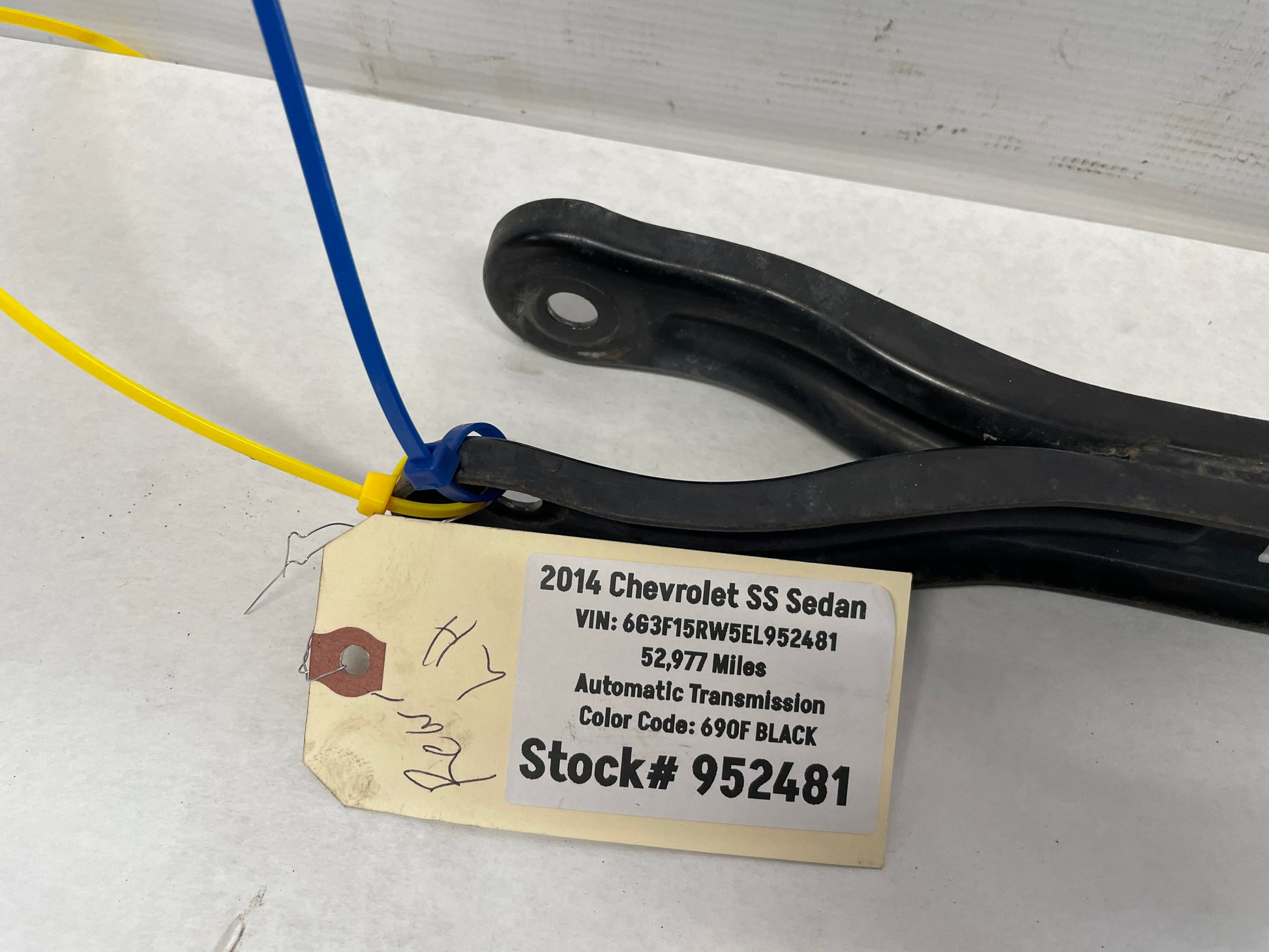 2014 Chevy SS Sedan LH Driver Rear Suspension Trailing Control Arm Link OEM - Day's Parts Yard
