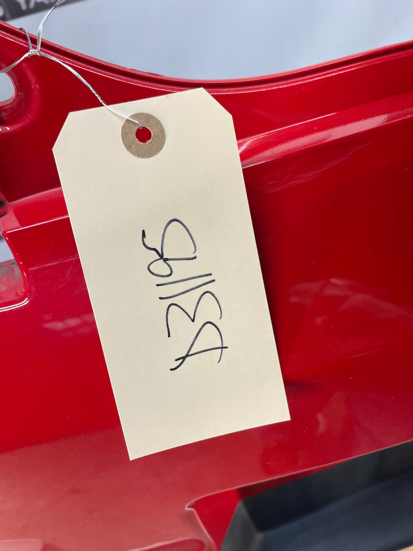 2014 Chevy Camaro SS Complete Rear Bumper Red OEM - Day's Parts Yard