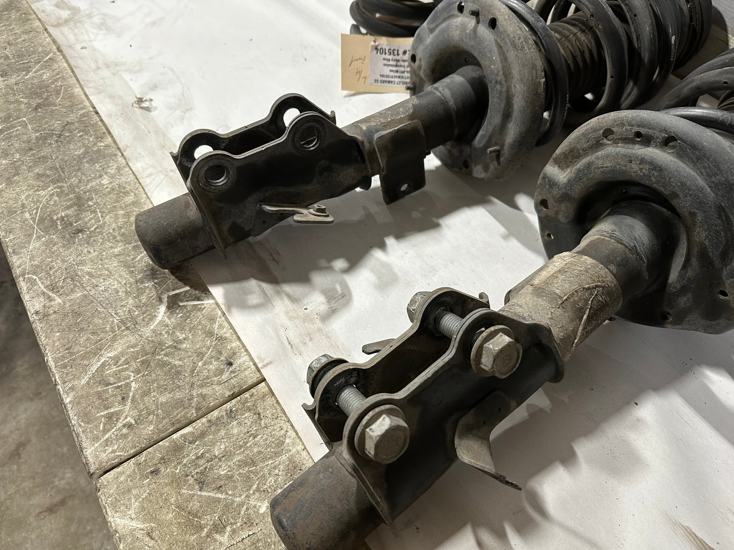 2012 Chevy Camaro SS RH & LH Front Struts w/Rear Coil Springs OEM - Day's Parts Yard