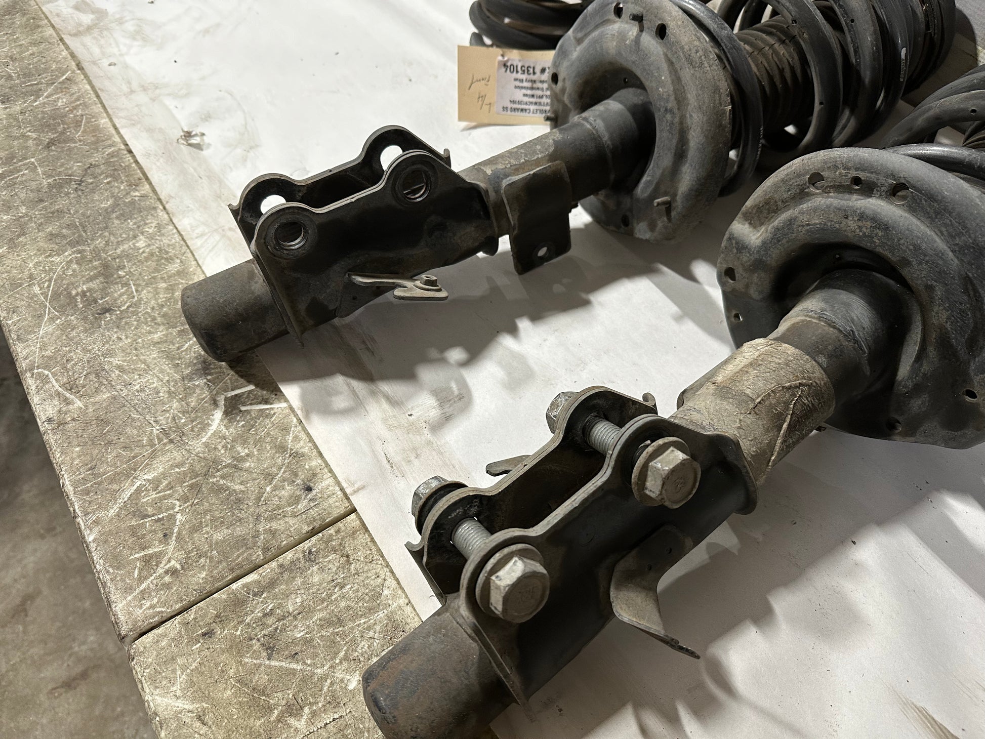 2012 Chevy Camaro SS RH & LH Front Struts w/Rear Coil Springs OEM - Day's Parts Yard