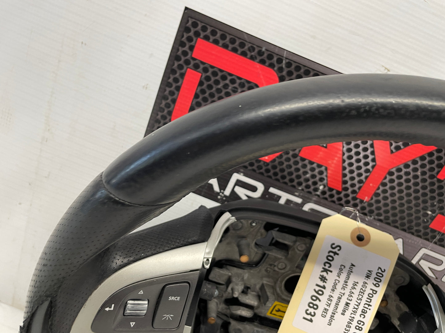2009 Pontiac G8 GT Steering Wheel OEM - Day's Parts Yard
