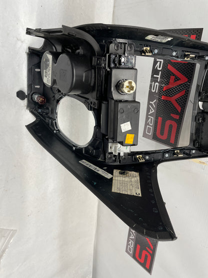 2011 Chevy C6 Corvette Carbon Radio Surround Bezel Center Dash Trim Panel OEM