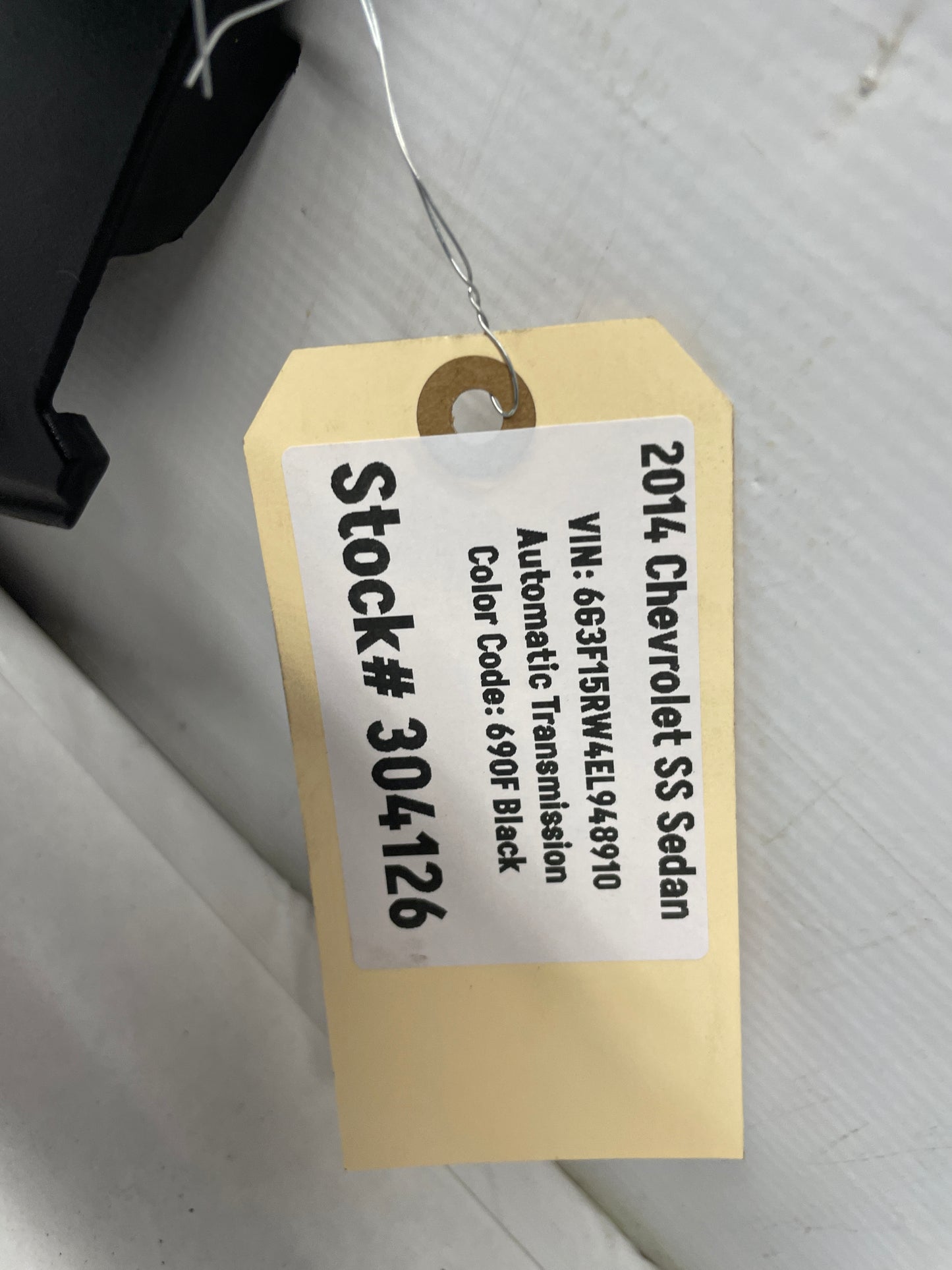 2017 Chevy SS Sedan Radiator Grille Cover Sight Shield OEM - Day's Parts Yard