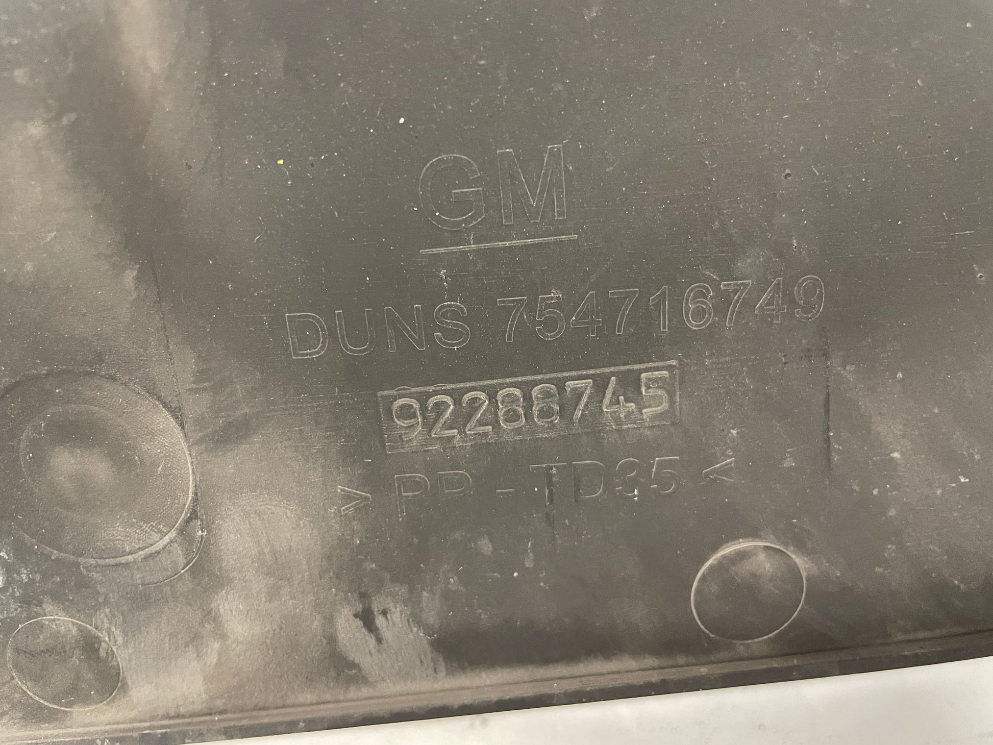 2017 Chevy SS Sedan Radiator Grille Cover Sight Shield OEM - Day's Parts Yard