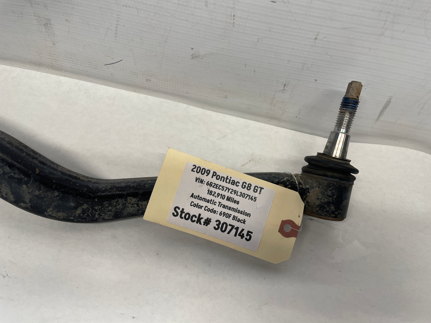 2009 Pontiac G8 GT LH Driver Front Suspension Lower Control Arm OEM